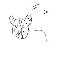 cheetah drawing by minimin in Artbitrator