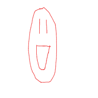 happy face drawing by extremjuan in Artbitrator