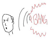 loud noise drawing by larnlea22 in Artbitrator