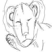 sleeping lion drawing by muhjoy in Artbitrator
