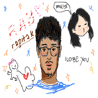 Paint Your Partner drawing by soleiliris in Artbitrator