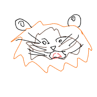 tiger drawing by minimin in Artbitrator