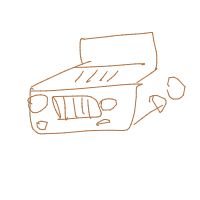 safari jeep drawing by minimin in Artbitrator