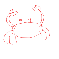 crab drawing by minimin in Artbitrator