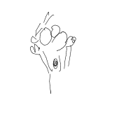 surprised face drawing by flea in Artbitrator