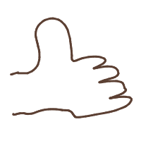 thumbs up drawing by minimin in Artbitrator