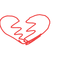 broken heart drawing by minimin in Artbitrator