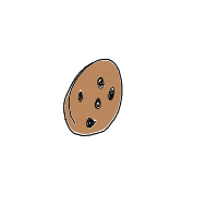 cookie drawing by inkypetals in Artbitrator