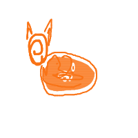sleeping cat drawing by desenyx in Artbitrator