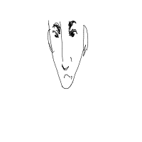 angry face drawing by robespierre in Artbitrator