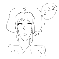 sleeping drawing by hhhtyf in Artbitrator