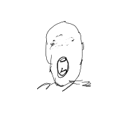 yawning drawing by nullshade in Artbitrator