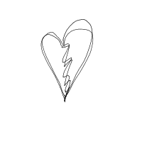 broken heart drawing by nullshade in Artbitrator