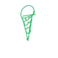 ice cream cone drawing by nullshade in Artbitrator