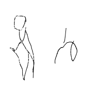 stretching drawing by mirandachaws in Artbitrator