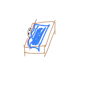 hiding under blanket drawing by soullou1234 in Artbitrator