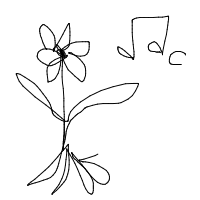 flower dancing drawing by darew in Artbitrator