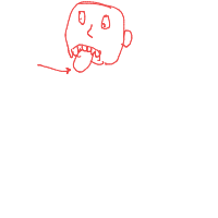 tip of tongue drawing by darew in Artbitrator