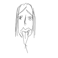 tip of tongue drawing by pikapike in Artbitrator