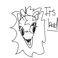 proud lion drawing by 0-0hi in Artbitrator