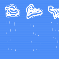 rain cloud drawing by hhhtyf in Artbitrator