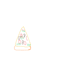 pizza slice drawing by hhhtyf in Artbitrator