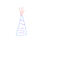 party hat drawing by hhhtyf in Artbitrator