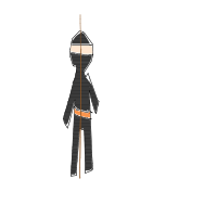 ninja hiding poorly drawing by lucy in Artbitrator