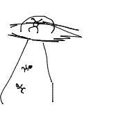 alien invasion drawing by lewis10 in Artbitrator