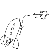 space battle drawing by lewis10 in Artbitrator