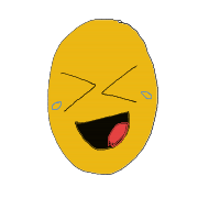 laughing drawing by xw31rdc0r3x in Artbitrator