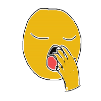 yawning drawing by xw31rdc0r3x in Artbitrator
