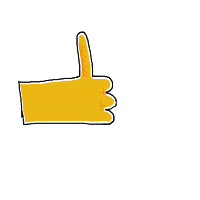 thumbs up drawing by xw31rdc0r3x in Artbitrator