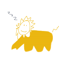 sleeping lion drawing by nigger123 in Artbitrator