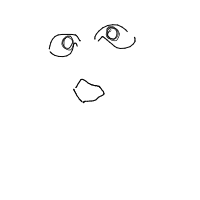 surprised face drawing by gorgullia in Artbitrator