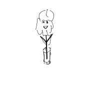 flower dancing drawing by dinomoney in Artbitrator
