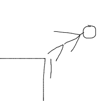 person falling over drawing by soytak in Artbitrator