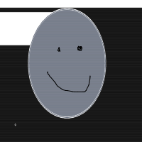 moon smiling drawing by soytak in Artbitrator