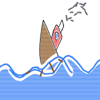 sinking ship drawing by lucy in Artbitrator