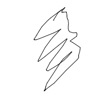 lightning bolt drawing by pihu111 in Artbitrator