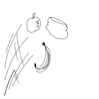 throwing food drawing by sisi44 in Artbitrator