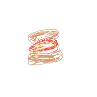 hot dog drawing by gamer in Artbitrator