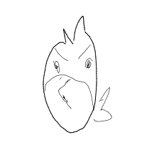 angry bird drawing by cooms in Artbitrator