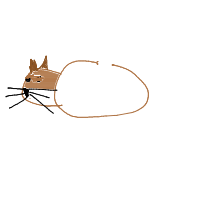sleeping cat drawing by galactictio in Artbitrator