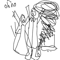 wedding disaster drawing by jaxyhan in Artbitrator
