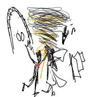 wedding disaster drawing by jaxyhan in Artbitrator
