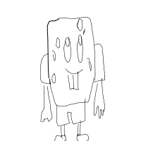 spongebob drawing by beatrizzz in Artbitrator