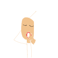 yawning drawing by mwresia in Artbitrator