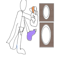 superhero laundry day drawing by mwresia in Artbitrator