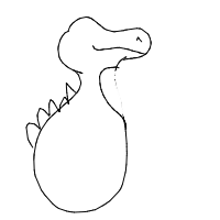 baby dragon drawing by Jacob in Artbitrator